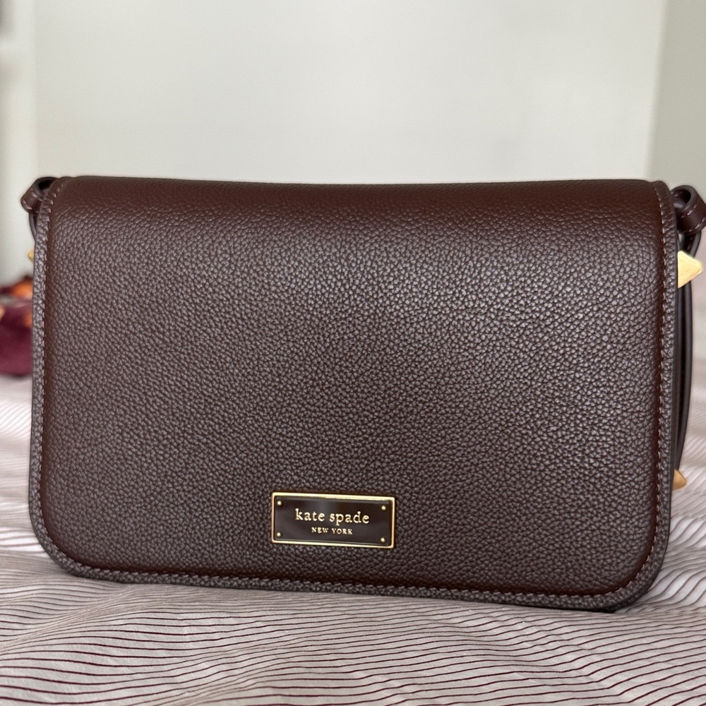 Kate Spade Dark Brown Crossbody Bag
